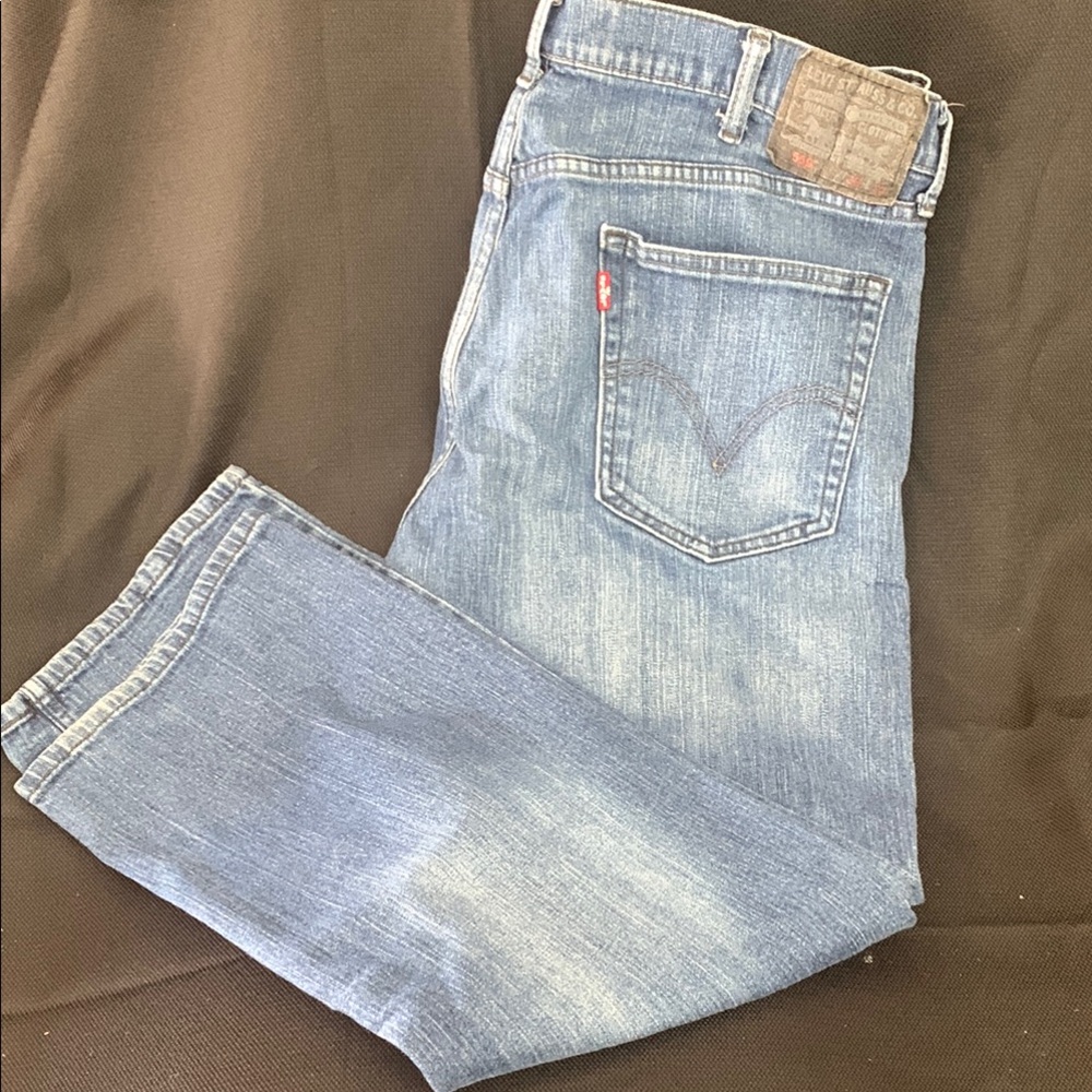 Levi's Blue Straight Vintage-Inspired Jeans